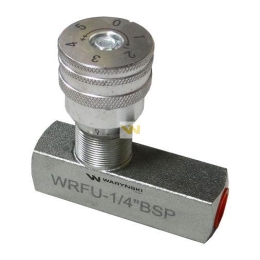 Zawór dławiąco-zwrotny WRFU 90 1/4"BSP Waryński