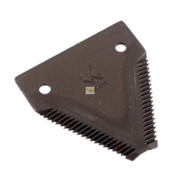 Nóż żniwny 80x76x2.8mm otwór 6.3 zastosowanie 87728905 Case-IH New Holland WARYŃSKI ( sprzedawane po 25 )