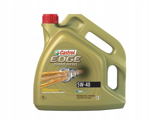 Olej silnikowy Castrol Edge Turbo Diesel 5W40 4L
