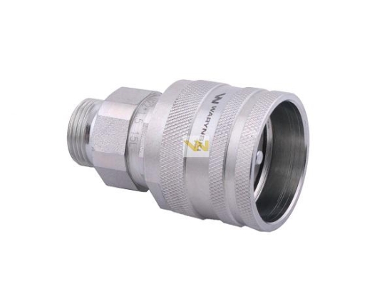 Szybkozłącze hydrauliczne skręcane wtyczka M22x1.5 gwint zewnętrzny 300bar Waryński