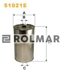 Filtr oleju 51021E Wix