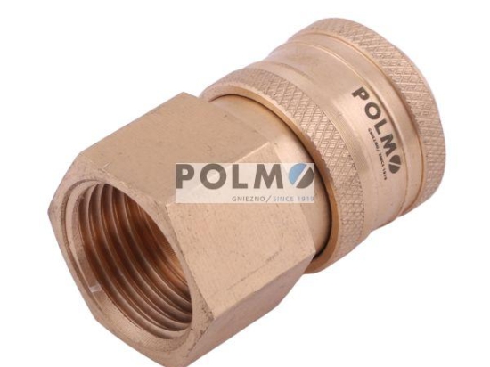 Szybkozłącze pneumatyczne P26 NW7.2 gniazdo 1/2"BSP gwint wewnętrzny POLMO  ( sprzedawane po 5 )