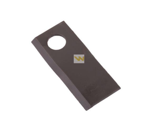 Nóż. nożyk kosiarka lewy 110X48X4mm otwór 21 zastosowanie RF 110/4 Famarol WARYŃSKI ( sprzedawane po 25 )