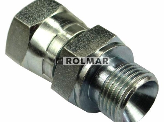 Przyłącze proste AB M18x1,5 12L (nastawne) / GZ 3/8" ED 