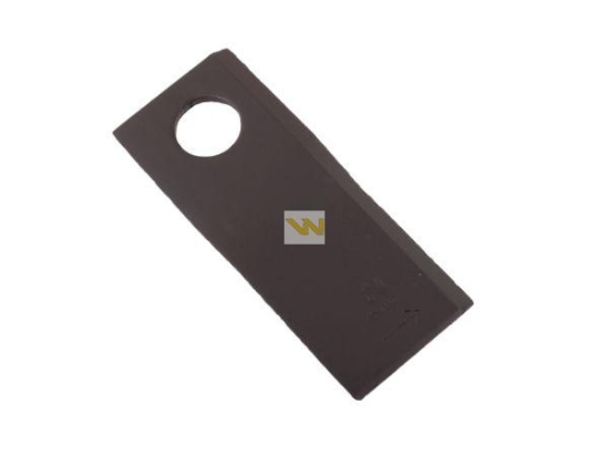 Nóż. nożyk kosiarka lewy 120X50X4mm otwór 21 zastosowanie RF 120/4 Pronar WARYŃSKI ( sprzedawane po 25 )