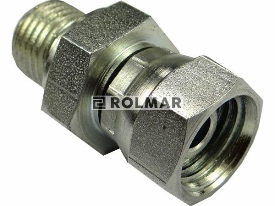 Przyłącze proste AB M14x1,5 08L (nastawne) / GZ 1/4" ED 