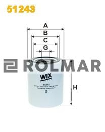 Filtr oleju John Deere LF678 Wix (zam LF678)