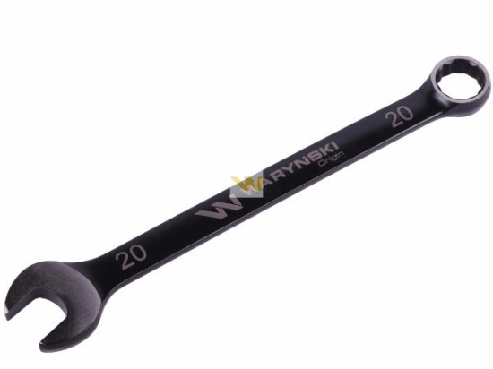 Klucz płasko-oczkowy 20 mm CrV standard ASME B107-2010 Waryński
