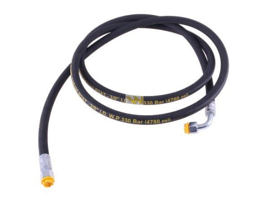 Przewód hydrauliczny 330 bar gwint M18x1.5 prosta/90 stopni L-3000mm DN10-2SN (AK-10-3000; P11P12) 33.0MPa Waryński