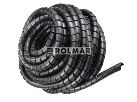 Osłona spiralna na węże hydrauliczne SGX-50 (Zakres: 44-65mm) czarna 20m