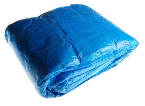 Plandeka LEKKA 10x15m (niebieska) gramatura 55g/m2