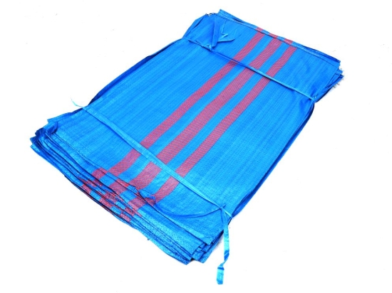 Worki (worek) zbożowe 20-25kg, 50x85 PP NIEBIESKIE ( pakowane po 50 szt.)