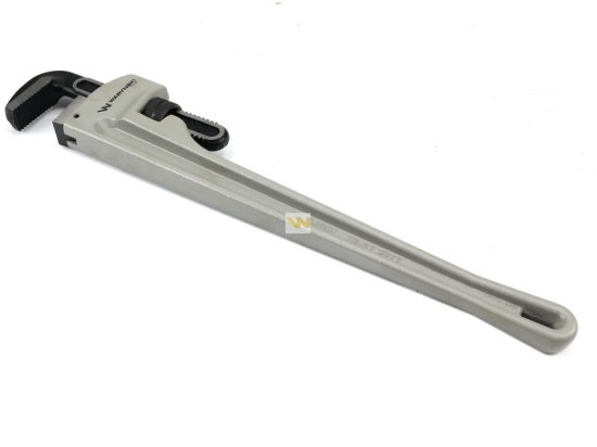 Klucz do rur typ amerykański   24" uchwyt aluminium wzmocniony szczęki CrMo max średnica Waryński