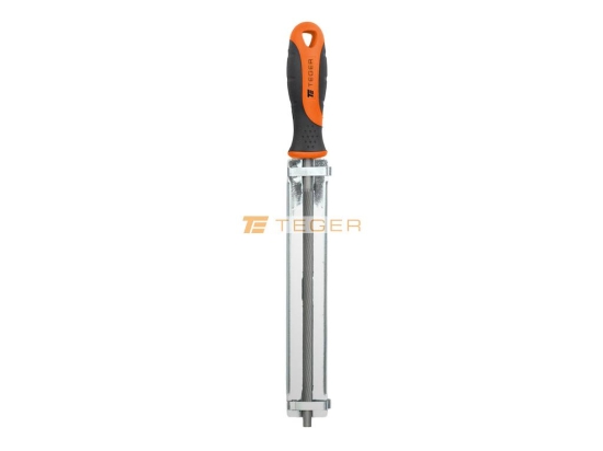 Pilnik okrągły do ostrzenia łańcucha z prowadnikiem, 4.8/200mm - 0,325", Teger