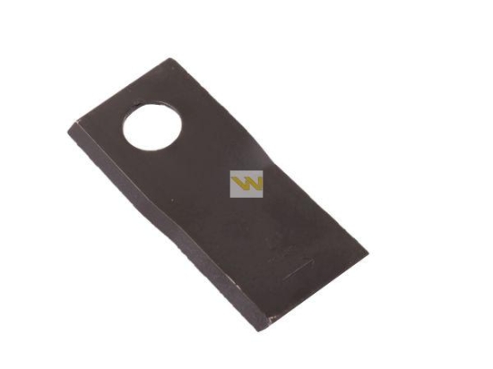 Nóż. nożyk kosiarka lewy 110x50x3mm otwór 21 zastosowanie 4047016 Galfre WARYŃSKI ( sprzedawane po 25 )