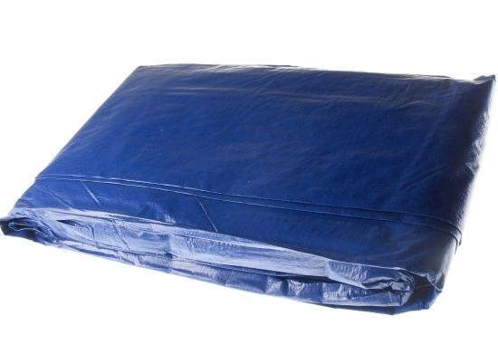 Plandeka LEKKA 3x5m (niebieska) gramatura 55g/m2