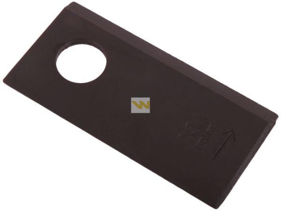 Nóż. nożyk kosiarka lewy 96X48x4mm otwór 19 zastosowanie 16503658 Deutz-Fahr WARYŃSKI ( sprzedawane po 25 )