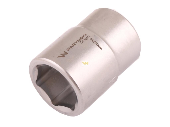 Nasadka sześciokątna 3/4". 26 mm. CrV50BV30. DIN 3124. Waryński