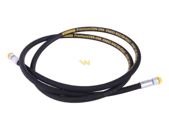 Przewód hydrauliczny 350 bar gwint M16x1.5 proste L-2500mm DN08-2SN (AA-08-2500; P11P11) 35.0MPa Waryński