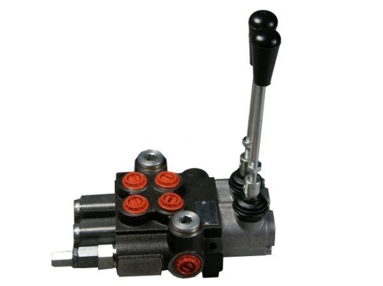 Rozdzielacz hydrauliczny dwusekcyjny (2) 40L