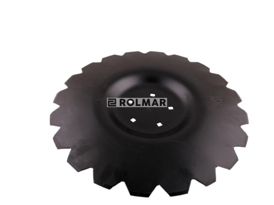 Talerz uzębiony 510 5 otworów na okręgu 116mm Agregat ( pasuje do Metal-Fach, Agro-Faktory, Moskit) Tabo
