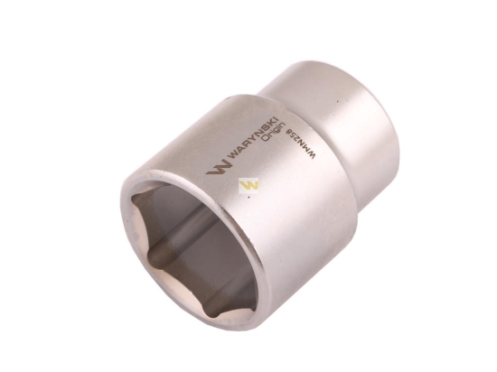 Nasadka sześciokątna 3/4". 34 mm. CrV50BV30. DIN 3124. Waryński