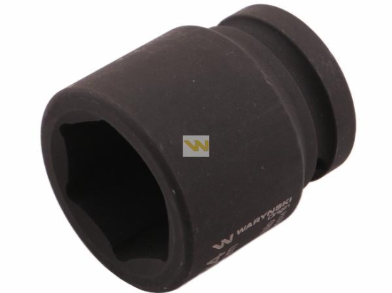 Nasadka udarowa sześciokątna 3/4". 39 mm. CrMo. DIN 3129. Waryński