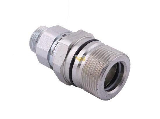 Szybkozłącze hydrauliczne skręcane gniazdo M22x1.5 gwint zewnętrzny 300bar Waryński