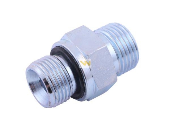 Złącze hydrauliczne proste BB (przyłączka) M18x1.5 (12L) x 1/2" BSP z uszczelnieniem XGE12LR-1/2"ED (G1/2X18) Waryński ( sprzedawane po 10 )