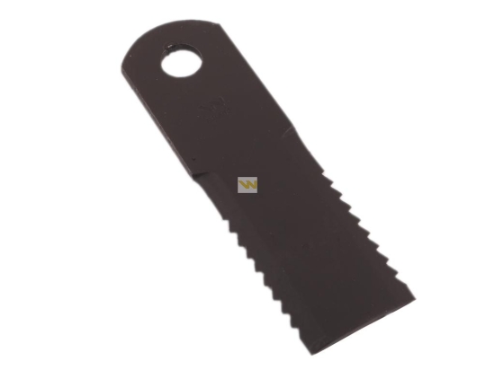 Nóż obrotowy rozdrabniacz słomy sieczkarnia 173x50x5mm otwór 18 zastosowanie 84437624 281445N New Holland WARYŃSKI ( sprzedawane po 25 )