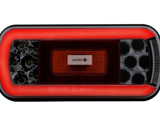Lampa tylna zespolona prostokątna 6-funkcyjna DIO003 LED DIORA