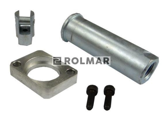 Zestaw (kit) do rozdzielacza hydraulicznego 40 - 80l/min - mocowanie linki 