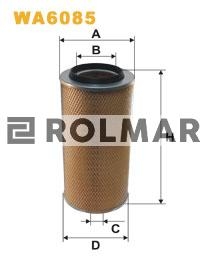 Filtr Powietrza WA6085 Wix