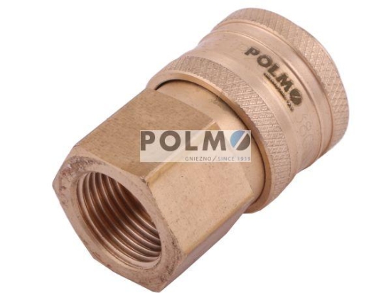 Szybkozłącze pneumatyczne P26 NW7.2 gniazdo 3/8"BSP gwint wewnętrzny POLMO  ( sprzedawane po 5 )