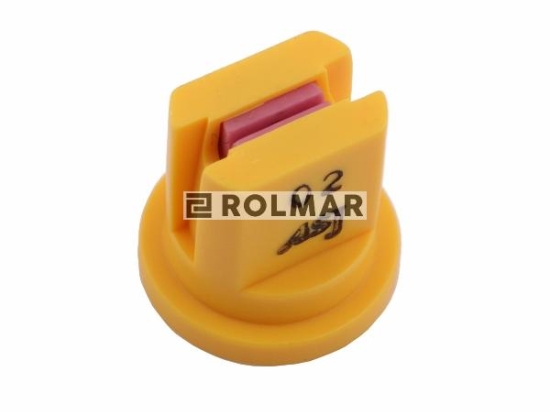Rozpylacz płaskostrumieniowy wkładka ceramiczna żółty Dysza WRC ASJ ( sprzedawane po 20 )
