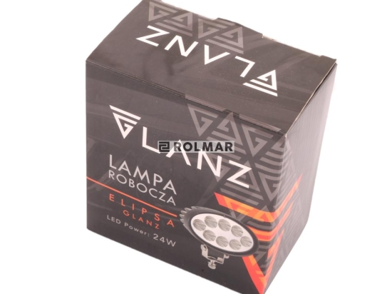 Lampa robocza elipsa 24W 8 LED GLANZ