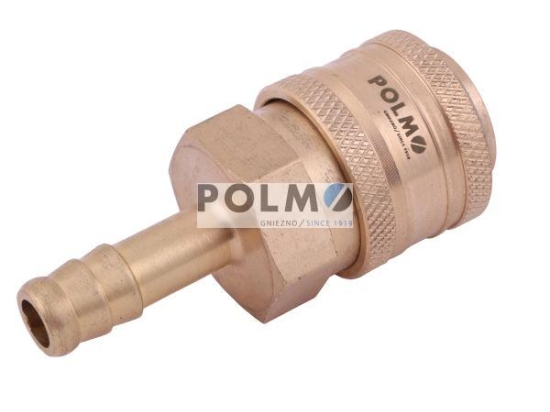 Szybkozłącze pneumatyczne P26 NW7.2 gniazdo pod wąż DN09mm POLMO  ( sprzedawane po 5 )