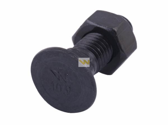 Śruba kpl. płużna podsadzana D 608 M10x25 mm kl.10.9 Waryński ( sprzedawane po 25 )