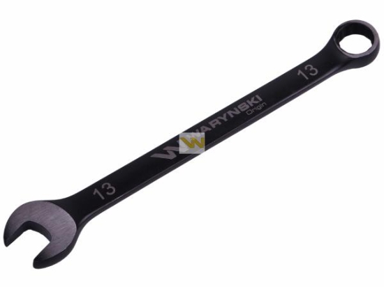 Klucz płasko-oczkowy 13 mm. CrV  standard ASME B107-2010 Waryński