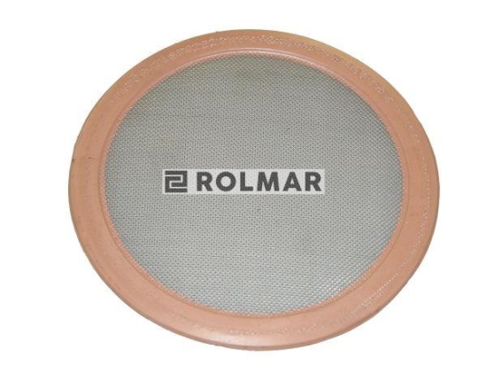 Wkład gęsty cedzidła małego chromoniklowy oczko siatki 0.50mm Dojarka