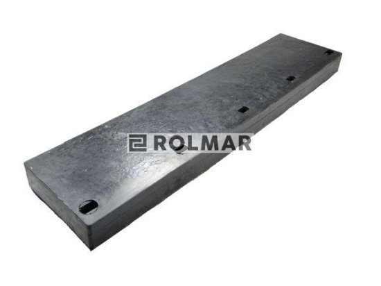 Lemiesz gumowy pługa śnieżnego zbrojony Z-4453 73.5x17.5x5