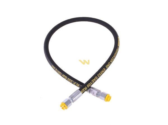 Przewód hydrauliczny 350 bar gwint M16x1.5 proste L-1000mm DN08-2SN (AA-08-1000; P11P11) 35.0MPa Waryński