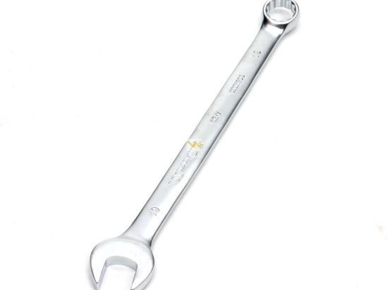Klucz płaskooczkowy extra długi 19mm dł 281mm standard ASME B107.9M  Waryński