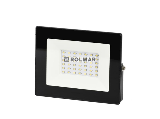 Naświetlacz, Lampa LED SMD 230V 30W 4000K 2520LM IP65 CZARNY