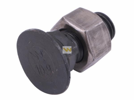 Śruba kpl. płużna podsadzana D 608 M16x40 mm kl.10.9 Waryński ( sprzedawane po 10 )