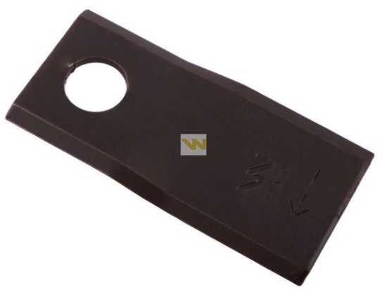 Nóż. nożyk kosiarka prawy 88x40x3mm otwór 16.25 zastosowanie 56151100 Kuhn WARYŃSKI ( sprzedawane po 25 )