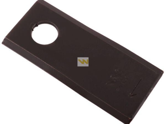 Nóż. nożyk kosiarka prawy 93x40x3mm otwór 16.2 zastosowanie 56151300 Kuhn WARYŃSKI ( sprzedawane po 25 )