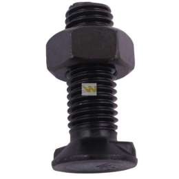 Śruba kpl. płużna dwunoskowa M12x35 mm kl.12.9 Waryński ( sprzedawane po 25 )
