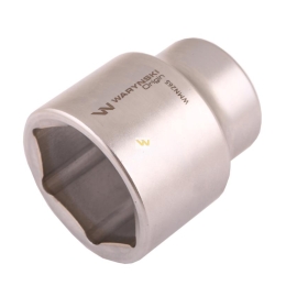 Nasadka sześciokątna 3/4". 46 mm. CrV50BV30. DIN 3124. Waryński