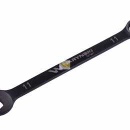 Klucz płasko-oczkowy 11 mm. CrV standard ASME B107-2010 Waryński